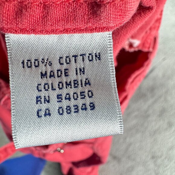 Jones New York Country Red Denim Jacket Women’s L Cotton Button Front - Picture 5 of 16